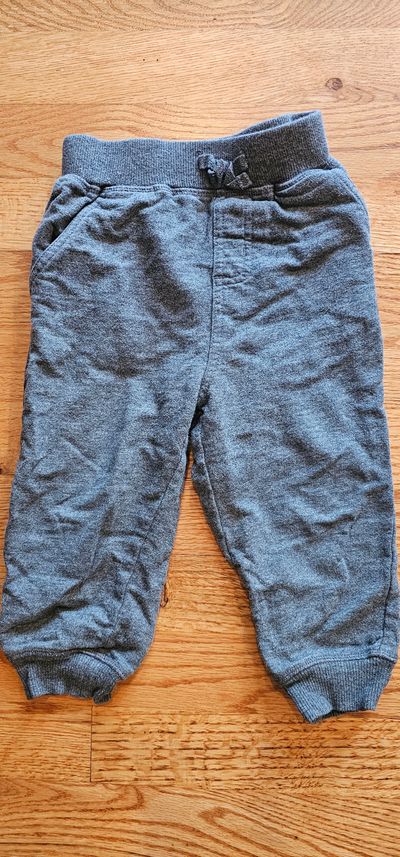 NA Like new Boys 18M dark gray joggers great for Fall/Spring 18 Months