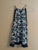 Collective Concepts White/Navy/Green Dressy Tank Women's - M