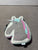 Nicole Miller for Kids Large Unicorn sparkle pillow. Pink on back. Pen for size ref