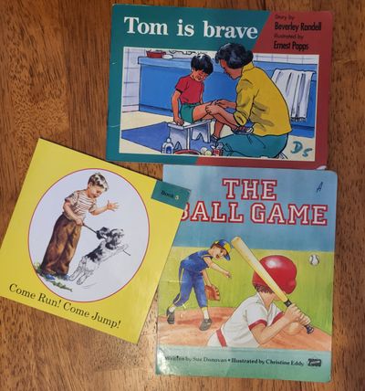 Unknown 3 books including Dick & Jane early reading