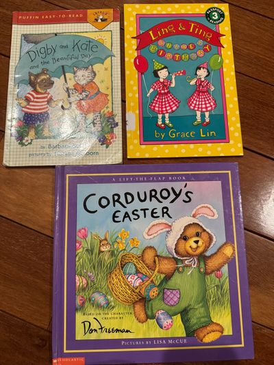 3 assorted Elementary level books