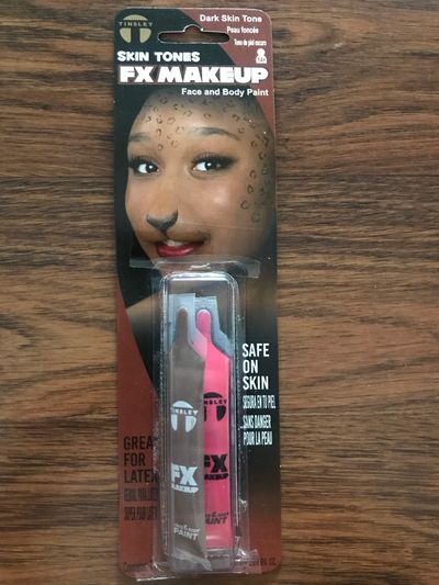 NEW FX makeup face & body paint Dark skin tones