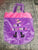 Happy Halloween fleece trick treat bag