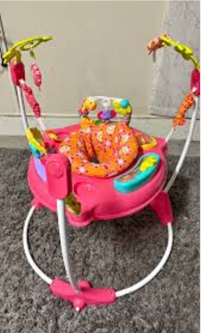 FISHER PRICE MUSICAL EXERSAUCER