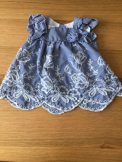 Bonnie Baby gingham tunic top  18 Months