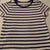 Old navy Navy and white striped short sleeve 5T