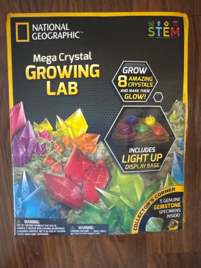National Geographic - NEW Crystal growing lab