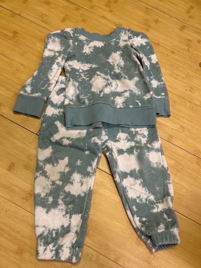 Greyson Mini Blue Tye Dye Sweat Set 18-24 Months