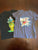 Size 4-5 set of two fun summer short sleeved tees Frog cone and shark baseball 4T