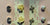 God bless little girls 4 sets of earrings - new