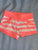 Carters Peach and white striped shorts 18 Months