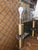 Set of 2 lamps, no shades. Gold modern Marshalls