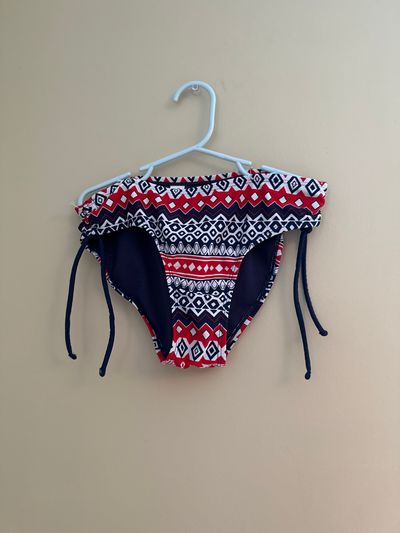 Justice Red/White/Blue Bikini Bottom 10-12