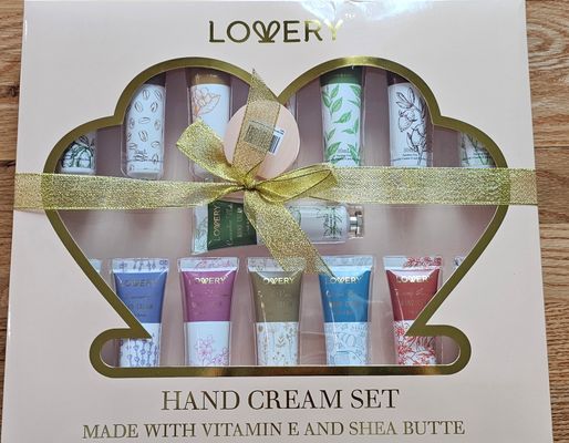 Lovery Hand Cream Set 15 pieces hand cream set made with vitamin E adn shea butte