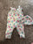 Little me pants jumper Includes matching hat 6 Months