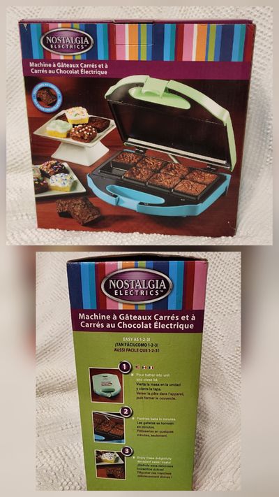 NOSTALGIA BROWNIE MAKER