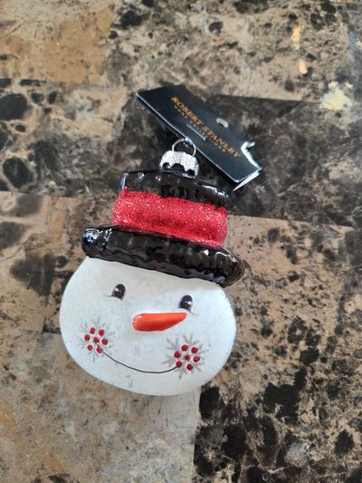Brand New Snowman Ornament