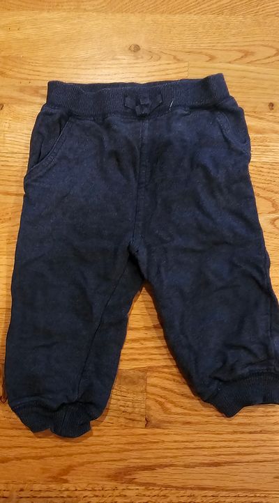 NA Toddler boys 12M Navy Joggers great for everyday wear fall/spring 12 Months