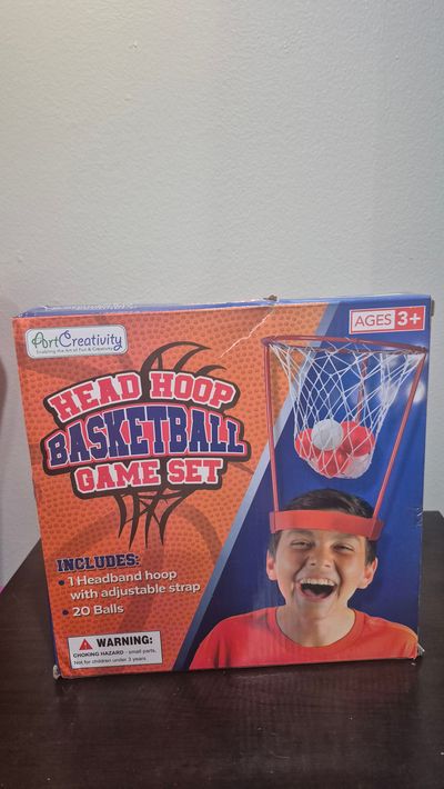 Head Hoop Basket Ball Game Set New