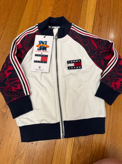 Tommy Hilfiger New- TH space jam collab jacket 2T