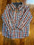 US Polo button down shirt Blue and red plaid 2T