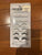 New 4 eyelashes but Opened and two were taken out And glue not there