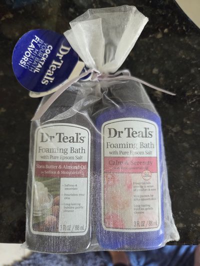 Brand New 2 pack foaming bath
