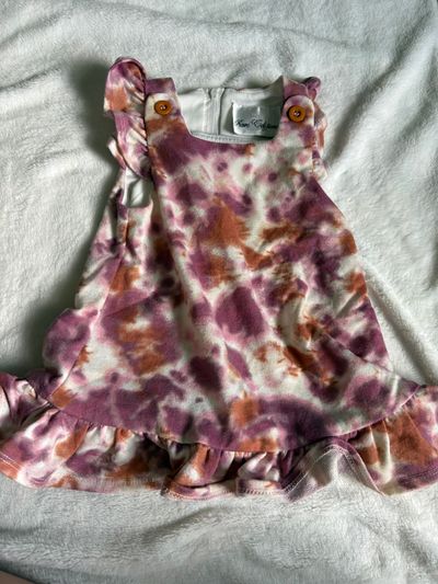 Rare editions Tie dye dress 12 Months