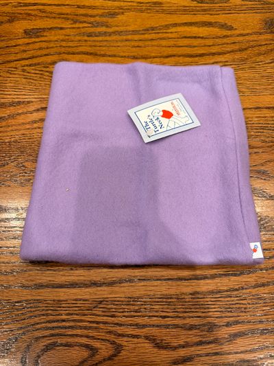 Turtle fur fleece neck warmer new with tags Purple