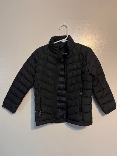 Polo Ralph Lauren Black Winter Coat 3T