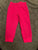 Cat and Jack Red sweatpants 2T