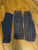 Caters Set 2 Jeggings 1 blue cotton 12-18 Months