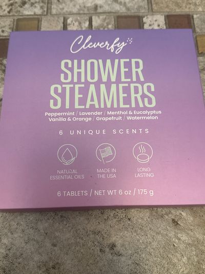 Brand new cleverfly shower steamers