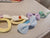 5 color bow hair band New hair ties feature soft, textured fabric bows and stretchy elastic