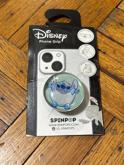 Stitch phone grip spin pop