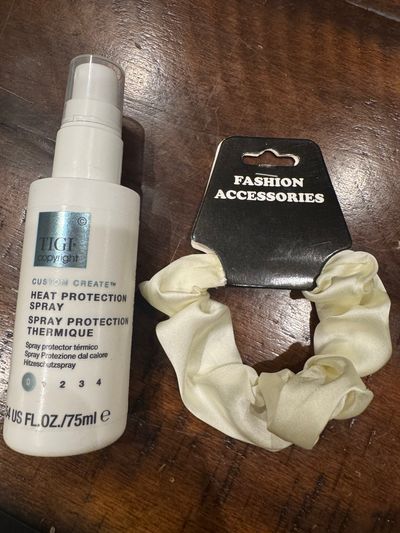 Brand New Heat Protection Spray and Scrunchie Brand New Heat Protection Spray and Scrunchie