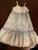 Arizona Distressed denim girls dress xxs 4/5 4T