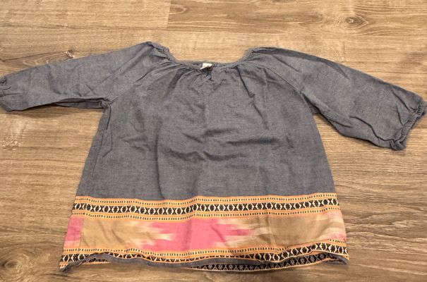 Gap Kids denim lightweight material shirt Size medium 7-8