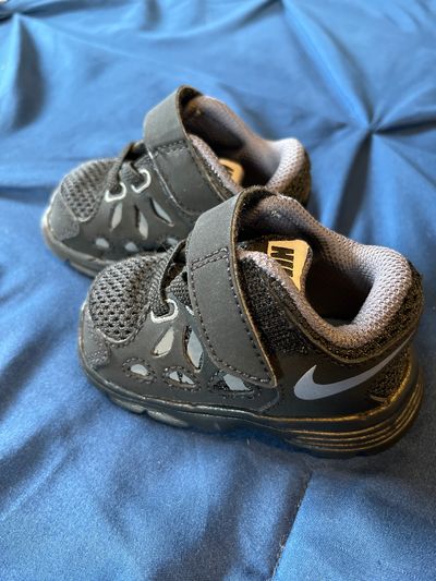 Nike Never worn black and grey sneakers 2 (Infant Shoe)