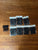 NEW in Bag  3.5 inch 7 packs of 10 Black Organza Bags totaling 70