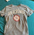Abercrombie kids 3/4 grey tee 4T
