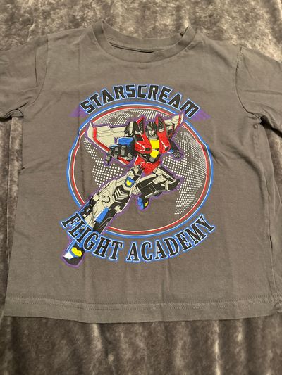 Transformers Starscream short sleeved tshirt 5T/5
