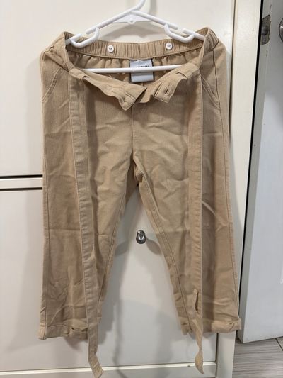 Bums and roses Linen pants elegant like new 5T/5