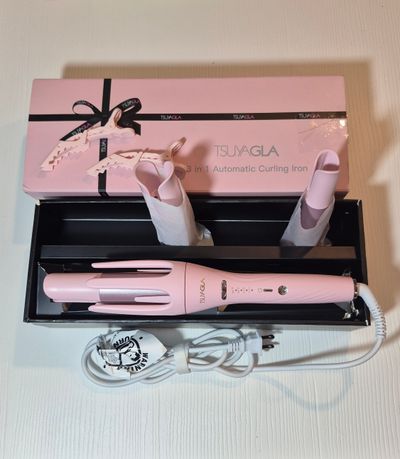 New Tysuyaglam Curling Rotating Iron 3 in 1 Attach Adjustable temperature