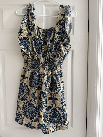 Ss Blue beige romper Women's - XL