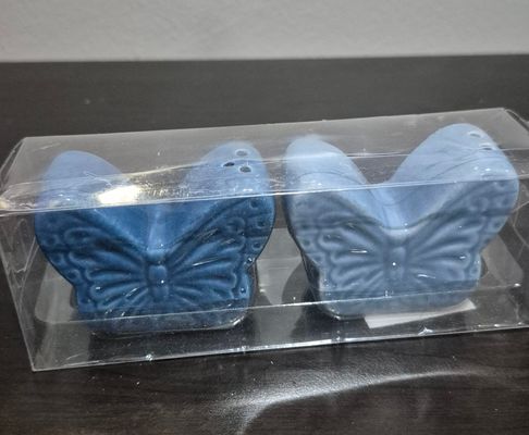 Butterfly Salt n Pepper Shaker New Signed Dolly