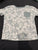Stitch and Stone Tropical Boys shirt Sage and white picket tshirt 4T