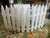 Christmas Tree picket fence Protect kids and pets. 12 inches tall. Almost 9 feet long