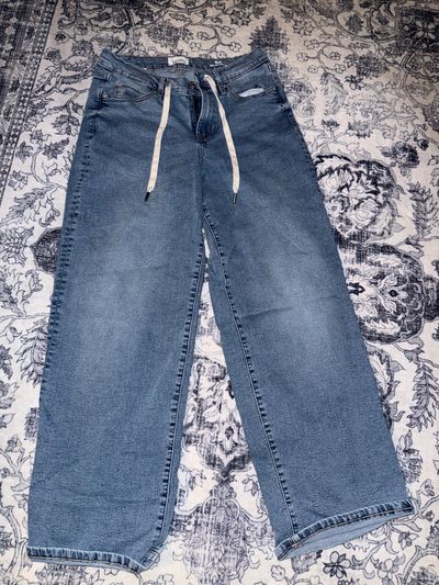 Nicole Miller Light wash soho wide leg jean Women's 8