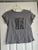 I don't care short sleeved shirt  Women's - S